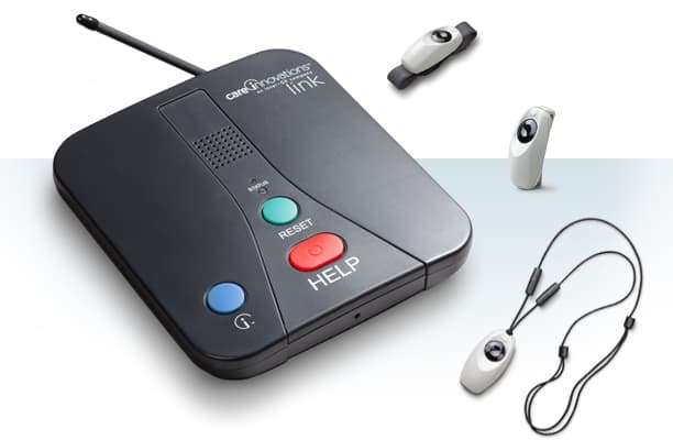 Care Innovations Link medical alert system with buttons