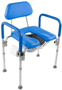 Dignity 3-in-1 Commode Chair by Platinum Health