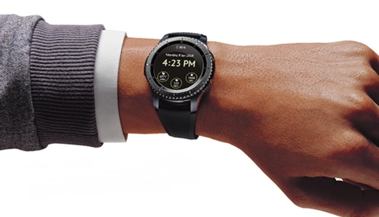 Wearing MobileHelp smartwatch
