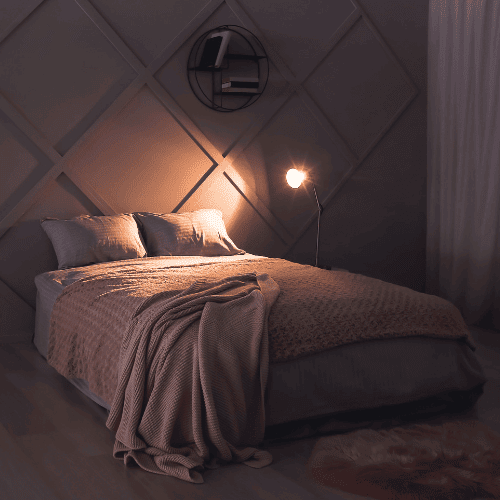 Auto Sensor Night Light Plug-in Energy Saving LED Light Bedroom Nett 